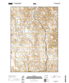 Coyote Draw 2017 topographic map thumbnail