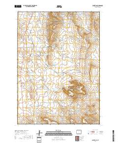 Coyote Gap 2017 topographic map thumbnail