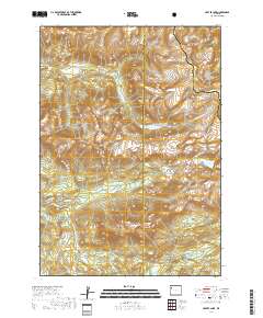 Crater Lake 2017 topographic map thumbnail