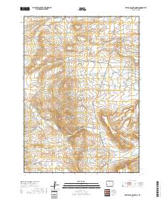 Cretaceous Mountain 2017 topographic map thumbnail