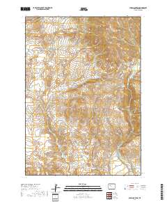 Crow Mountain 2017 topographic map thumbnail
