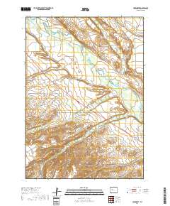 Crowheart 2017 topographic map thumbnail