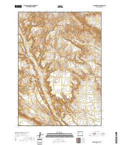 Crowheart NW 2017 topographic map thumbnail