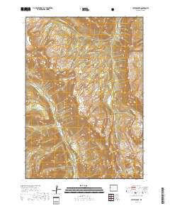 Crystal Peak 2017 topographic map thumbnail