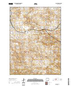 Dale Creek 2017 topographic map thumbnail
