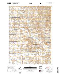 Darlington Draw West 2018 topographic map thumbnail