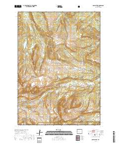 Darwin Peak 2017 topographic map thumbnail
