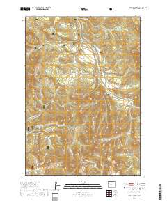 Green Mountain 2017 topographic map thumbnail