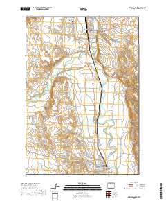 Greybull South 2017 topographic map thumbnail