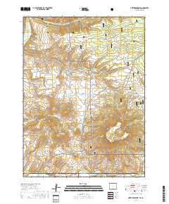 Grieve Reservoir 2017 topographic map thumbnail