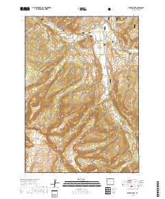 Grizzly Lake 2018 topographic map thumbnail