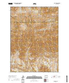 Guffy Peak 2017 topographic map thumbnail