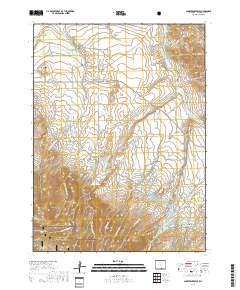 Gunst Reservoir 2017 topographic map thumbnail