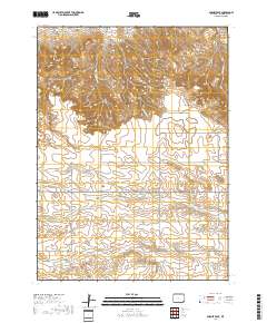 Gurney Peak 2017 topographic map thumbnail