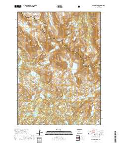 Halls Mountain 2017 topographic map thumbnail
