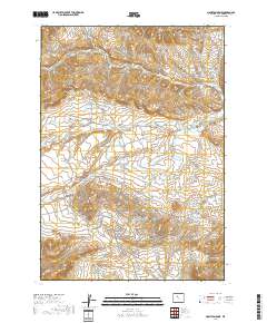 Hamilton Dome 2017 topographic map thumbnail