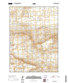 Hansen Lake 2017 topographic map thumbnail