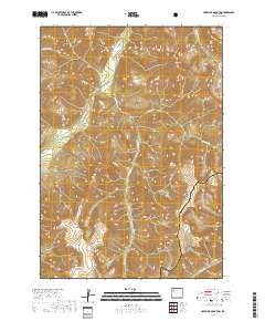 Hardluck Mountain 2018 topographic map thumbnail