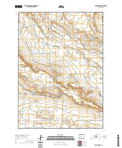 Harris Bridge 2017 topographic map thumbnail