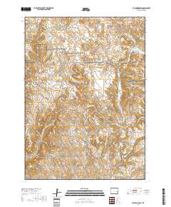 Haushar Ranch 2017 topographic map thumbnail