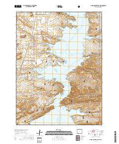 Haystack Buttes South 2017 topographic map thumbnail