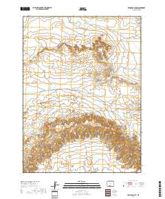 Haystack Flats 2017 topographic map thumbnail