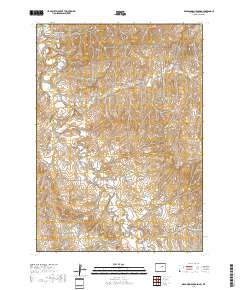 Dead Woman Crossing 2017 topographic map thumbnail