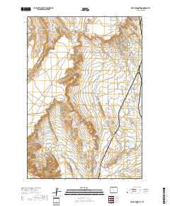 Deaver Reservoir 2017 topographic map thumbnail