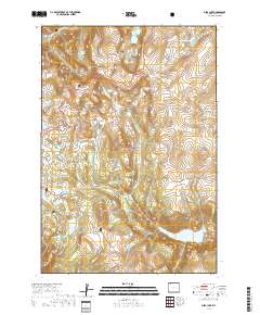 Deep Lake 2017 topographic map thumbnail