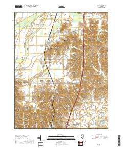 Pulaski 2018 topographic map thumbnail