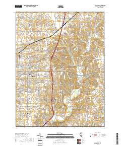 Quincy East 2018 topographic map thumbnail