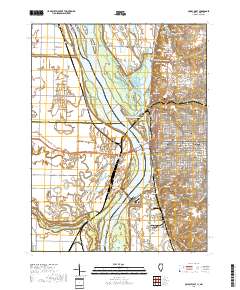 Quincy West 2018 topographic map thumbnail