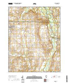 Red Bud 2018 topographic map thumbnail