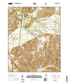 Reevesville 2018 topographic map thumbnail
