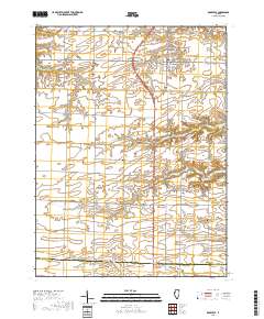 Roseville 2018 topographic map thumbnail