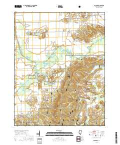 Rudement 2018 topographic map thumbnail