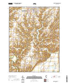 Rushville South 2018 topographic map thumbnail