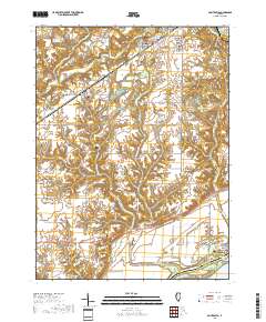 Saint David 2018 topographic map thumbnail