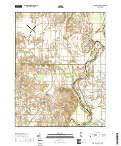 Saint Francisville 2018 topographic map thumbnail
