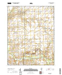 Saint Libory 2018 topographic map thumbnail
