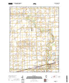 Somonauk 2018 topographic map thumbnail