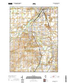 South Beloit 2018 topographic map thumbnail