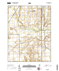 South Pekin 2018 topographic map thumbnail