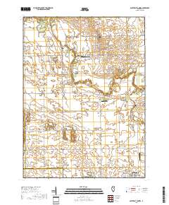 Southeast Pontiac 2018 topographic map thumbnail