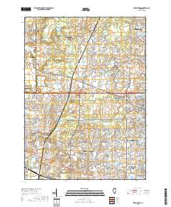Streamwood 2018 topographic map thumbnail