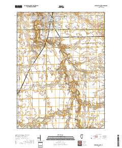 Streator South 2018 topographic map thumbnail