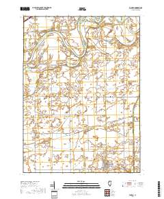 Tampico 2018 topographic map thumbnail