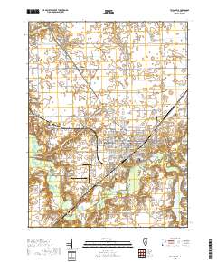 Taylorville 2018 topographic map thumbnail