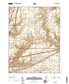 Teutopolis 2018 topographic map thumbnail