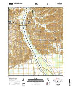 Thebes 2018 topographic map thumbnail